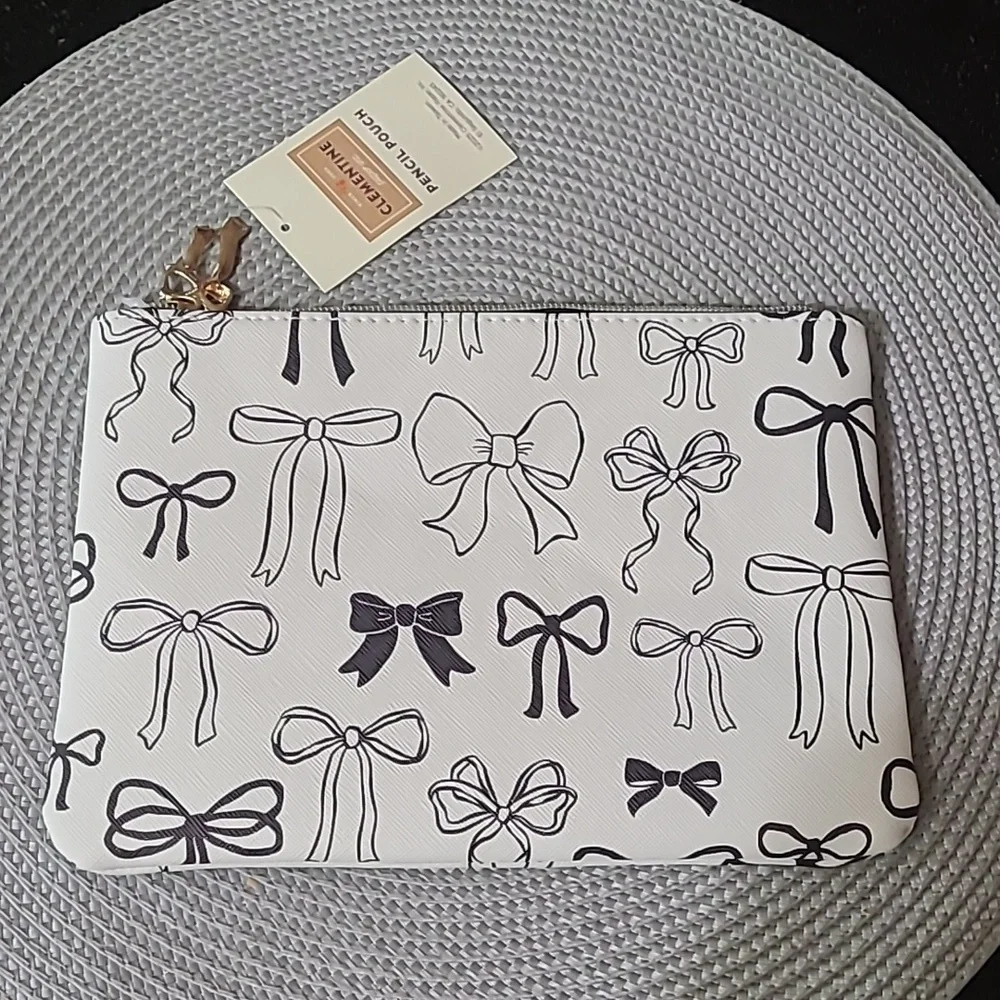 Bow Pencil/Vanity Pouch